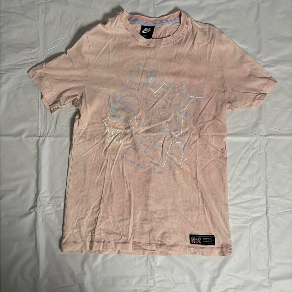 Nike Pink Short Sleeve Tee Casual Comfort